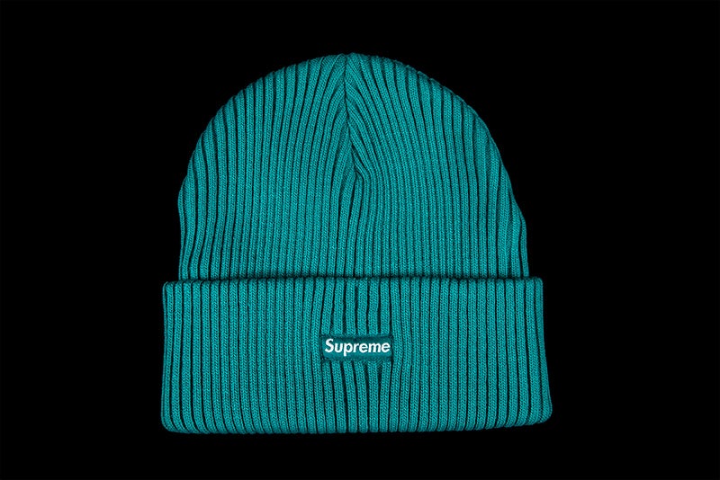 SUPREME WIDE RIB BEANIE