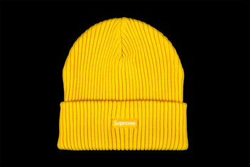 SUPREME WIDE RIB BEANIE