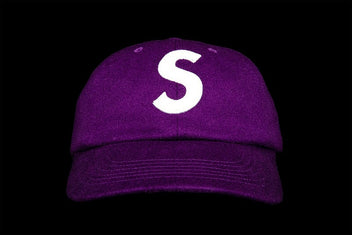 SUPREME WOOL S LOGO 6-PANEL