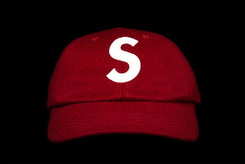 SUPREME WOOL S LOGO 6-PANEL