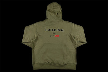 SUPREME X WTAPS SIC’EM! HOODED SWEATSHIRT