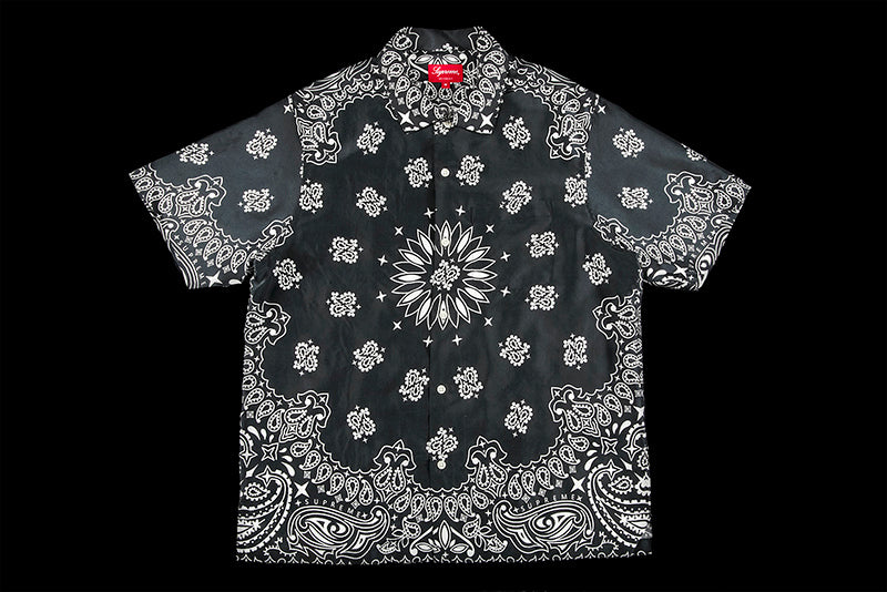 SUPREME BANDANA SILK S/S TEE - PROJECT BLITZ