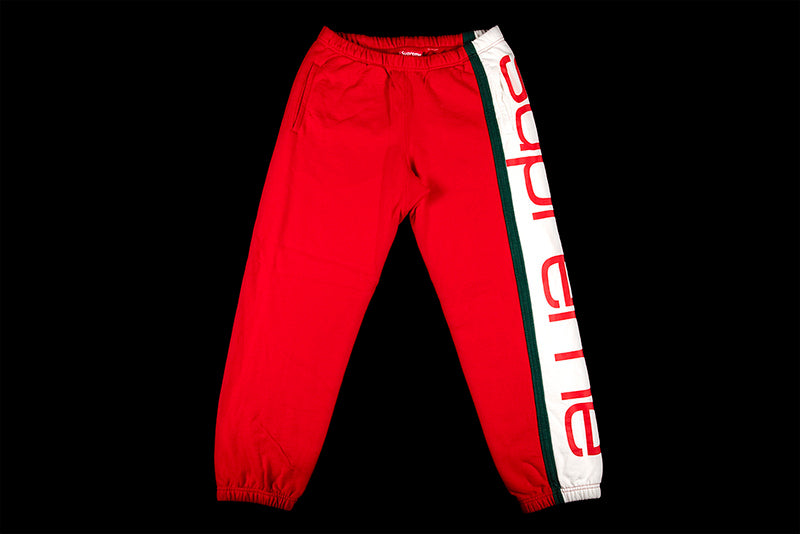 NTWRK - SUPREME BIG LOGO PANELED SWEATPANT