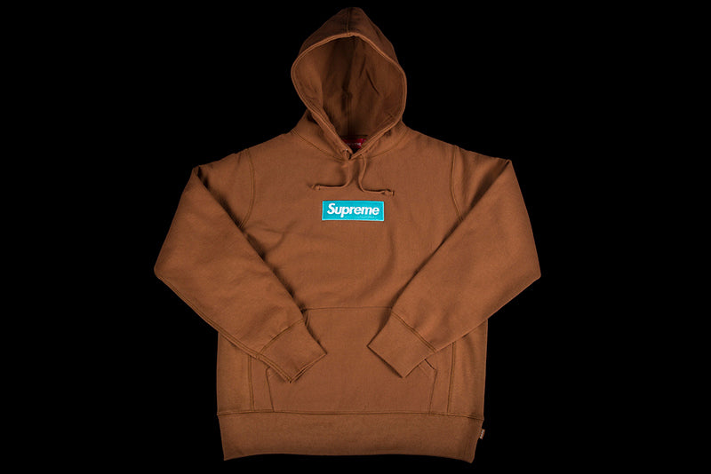 Supreme Brown Box Logo Hoodie