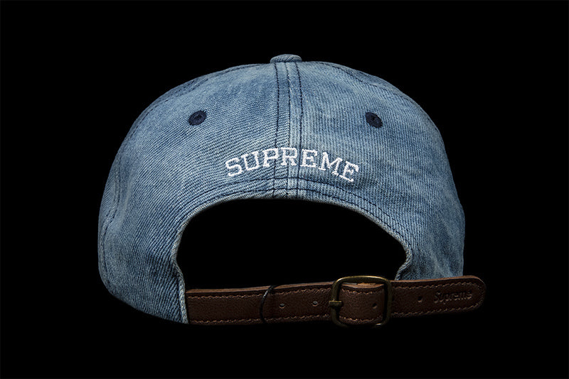 SUPREME BURBERRY DENIM 6-PANEL CAP - PROJECT BLITZ