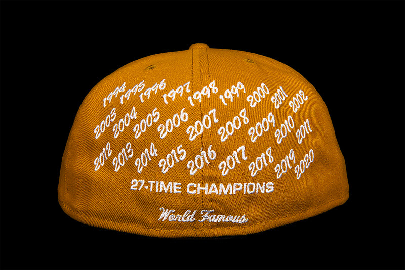 Supreme X New Era Box Logo Beanie In Orange