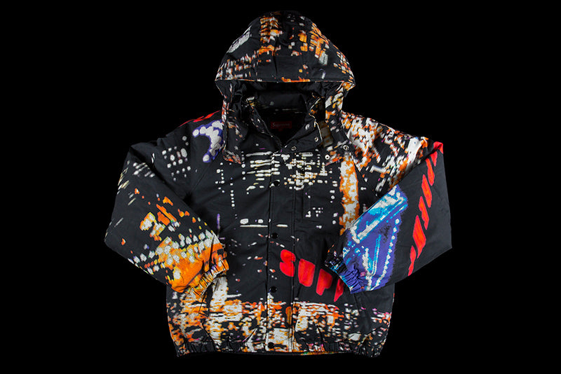 SUPREME CITY LIGHTS PUFFY JACKET