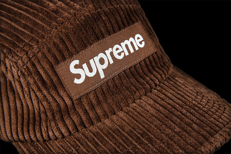 SUPREME CORDUROY CAMP CAP