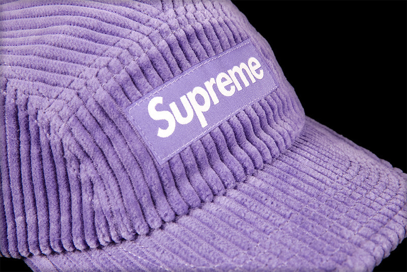 SUPREME CORDUROY CAMP CAP - PROJECT BLITZ