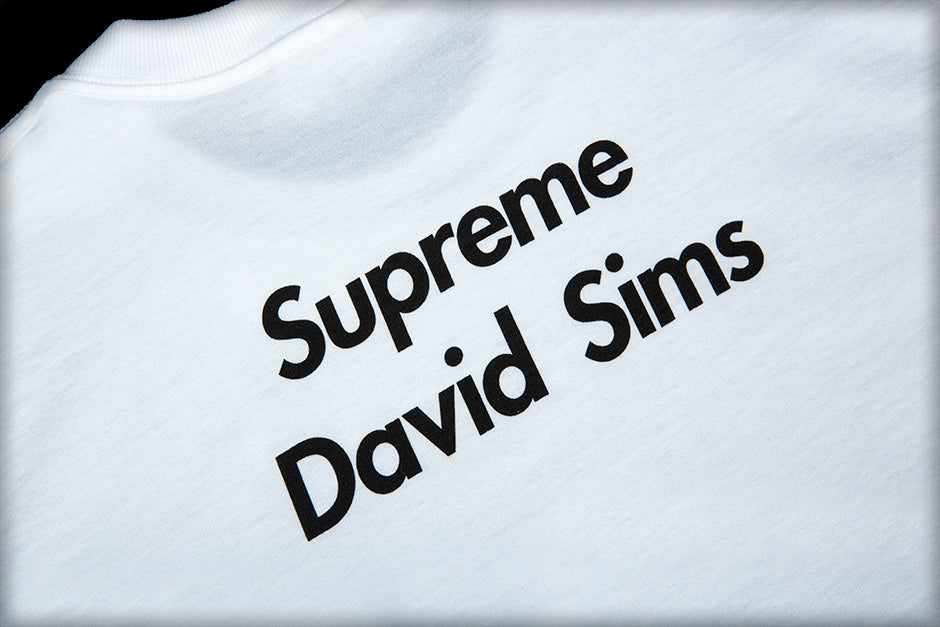 SUPREME DAVID SIMS TEE FRIENDS & FAMILY