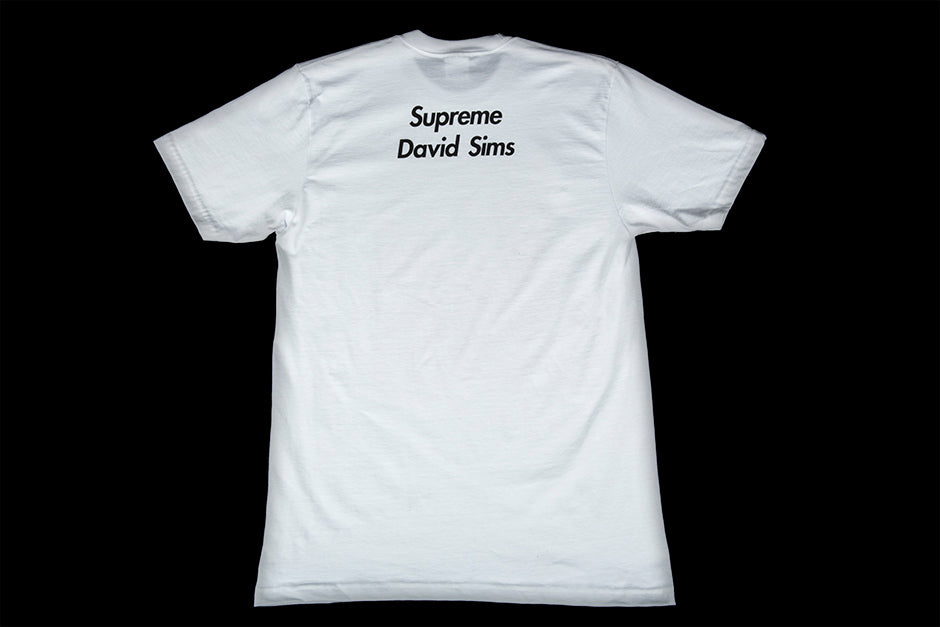 SUPREME DAVID SIMS TEE FRIENDS & FAMILY