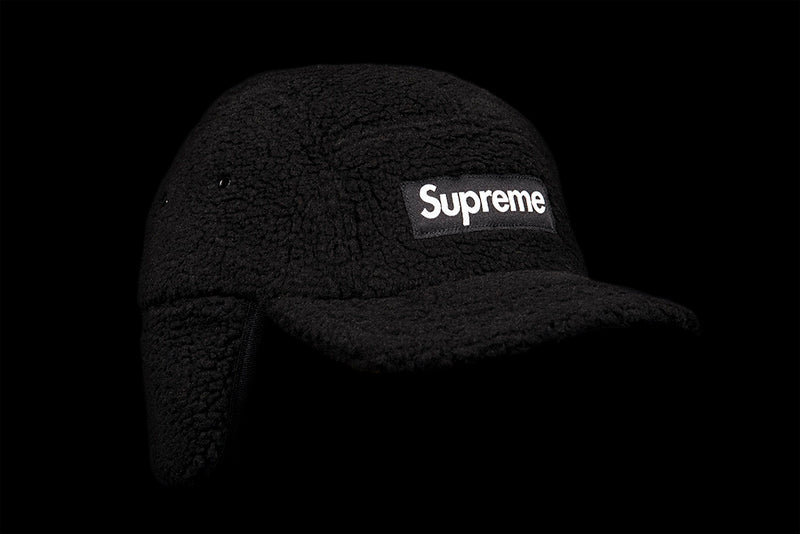 SUPREME DEEP PILE EARFLAP CAMP CAP