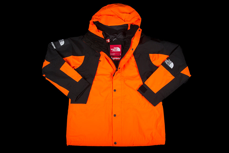 SUPREME x THE NORTH FACE NUPSTE JACKET ORANGE SZ XL F/W 2016 TNF RARE