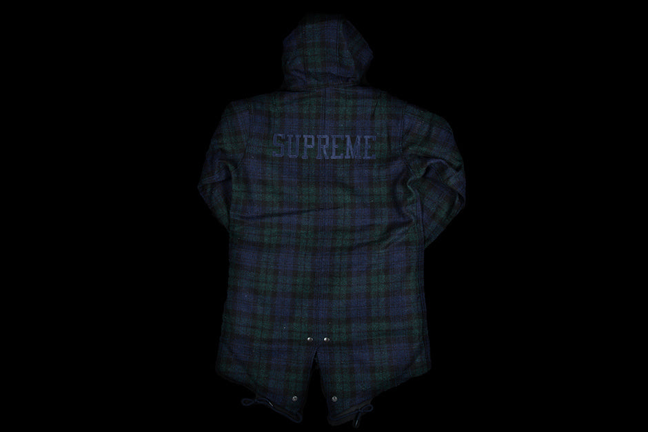 SUPREME WOOL FISHTAIL PARKA JACKET