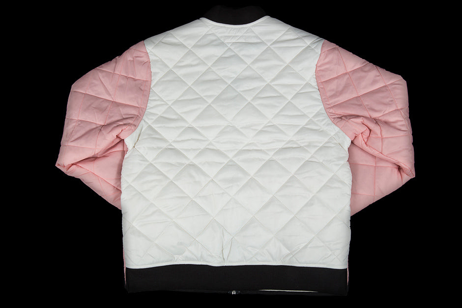 SUPREME COLOR BLOCKED QUILTED JACKET