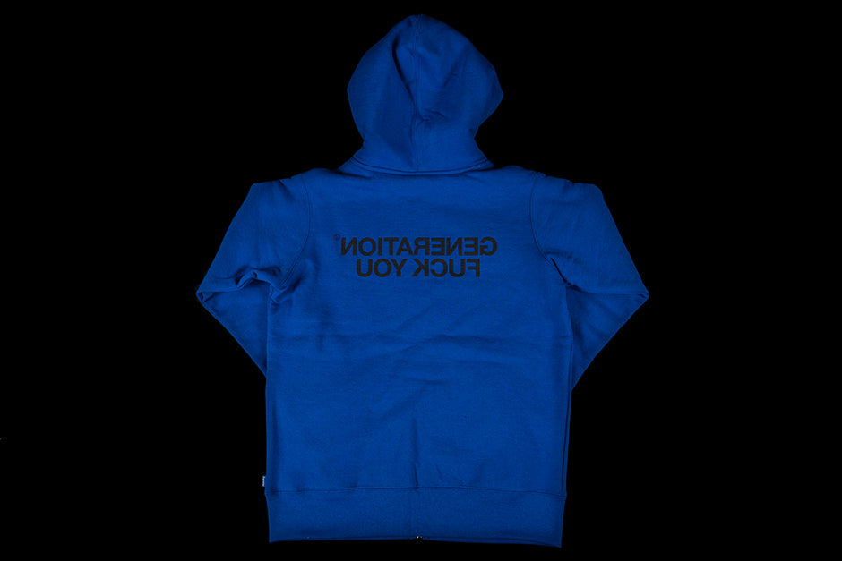 SUPREME UNDERCOVER GENERATION FUCK YOU ZIP UP HOODED SWEATSHIRT