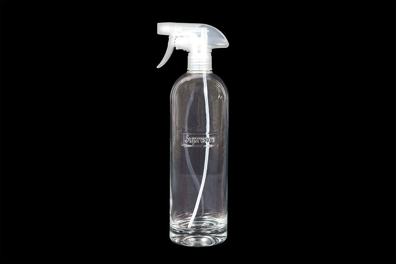 Embossed Glass Spray Bottle