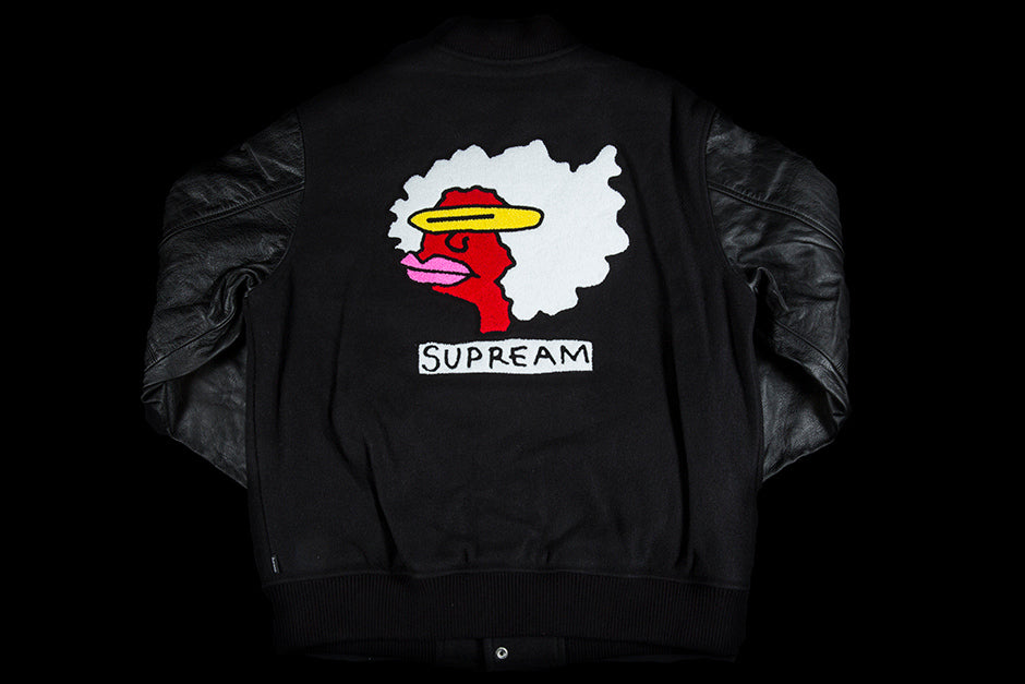 SUPREME GONZ RAMM VARSITY JACKET