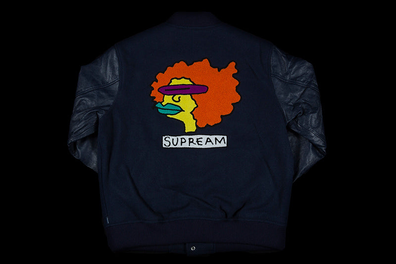 SUPREME GONZ RAMM VARSITY JACKET