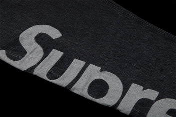 SUPREME INSET LOGO BAGGY JEAN