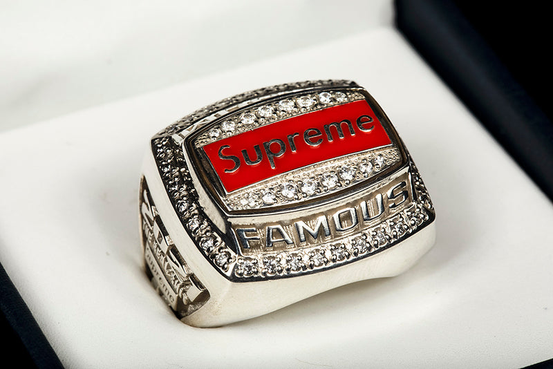 NTWRK - SUPREME JOSTENS WORLD FAMOUS CHAMPION RING