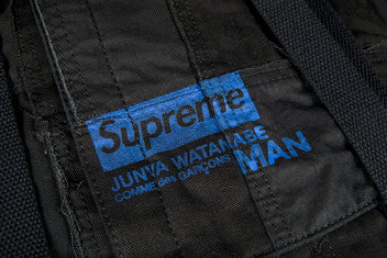 SUPREME JUNYA WATANABE COMME DES GARCON MAN PATCHWORK BACKPACK