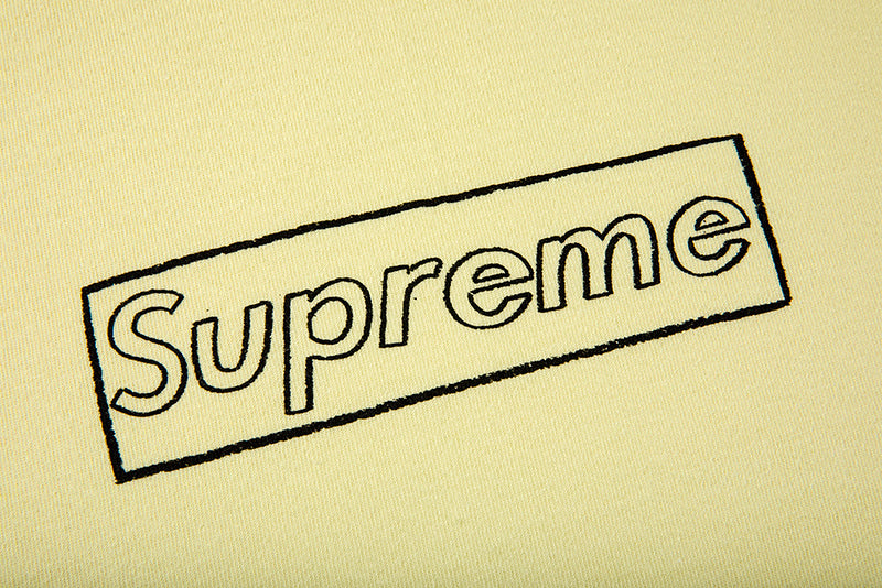 SUPREME KAWS CHALK LOGO TEE