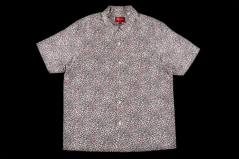 SUPREME LEOPARD SILK SHIRT