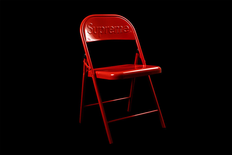 SUPREME METAL FOLDING CHAIR