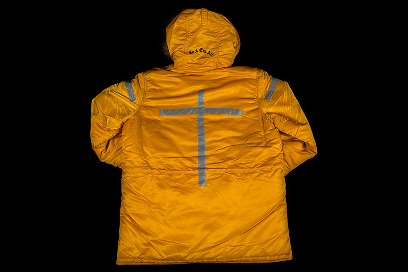 NTWRK - SUPREME REFLECTIVE CROSS N-3B PARKA JACKET