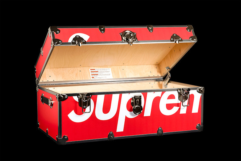 2022 Supreme x Rhino Red Wood Trunk Limited Brand New