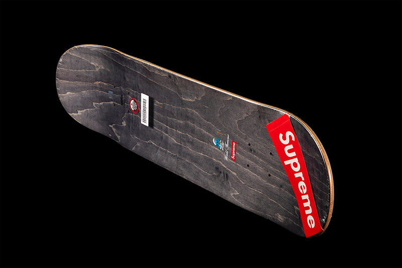 Supreme X Smurfs Skateboard Deck Red