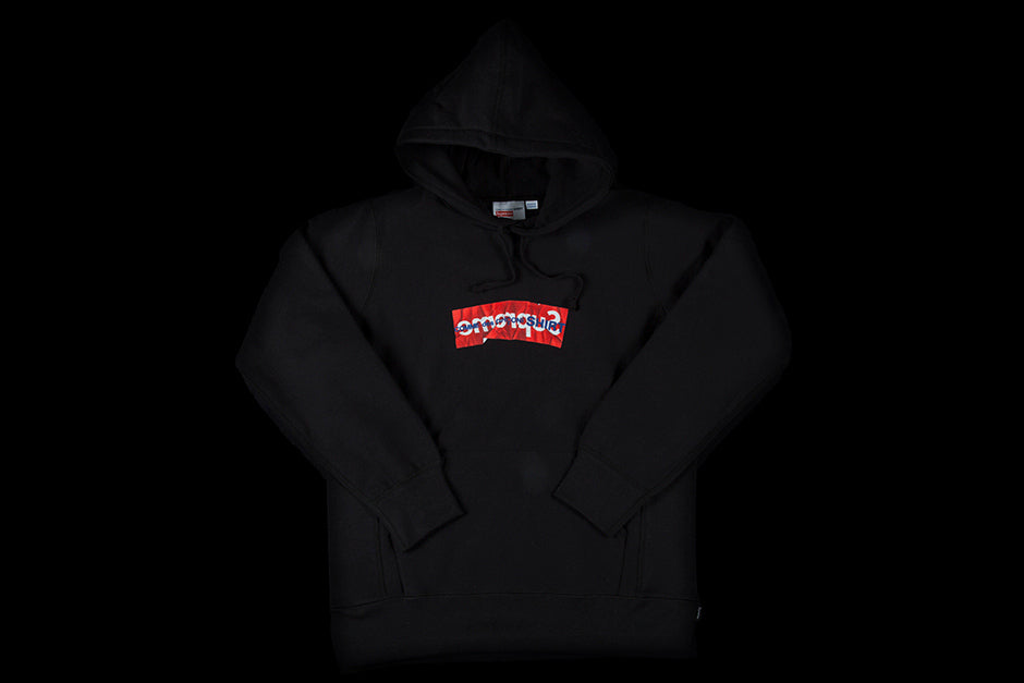 SUPREME COMME DES GARCONS SHIRT BOX LOGO HOODED SWEATSHIRT