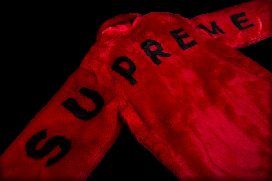 SUPREME FAUX FUR BOMBER JACKET