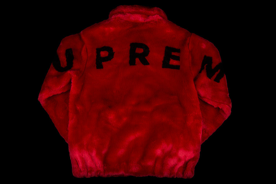 SUPREME FAUX FUR BOMBER JACKET