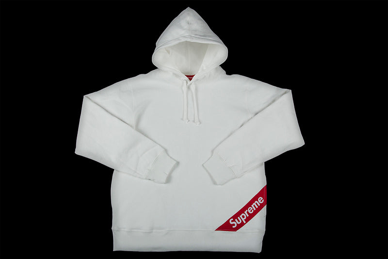 SUPREME CORNER LABEL HOODED SWEATSHIRT