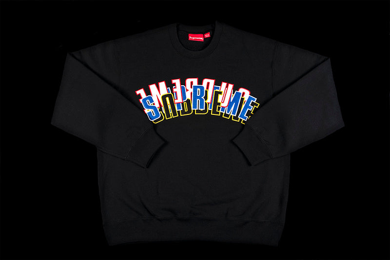 SUPREME STACKED CREWNECK