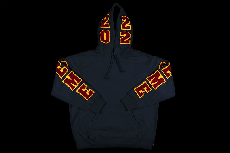 SUPREME TEAM CHENILLE HOODED SWEATSHIRT