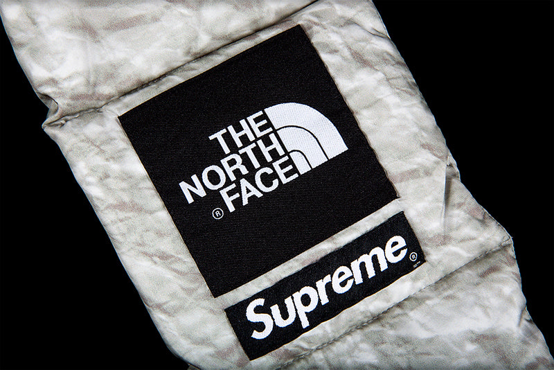 NTWRK - SUPREME THE NORTH FACE PAPER 700-FILL DOWN SCARF