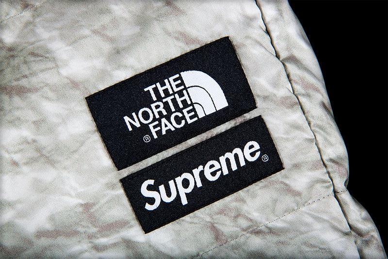 SUPREME THE NORTH FACE PAPER PRINT NUPTSE PANT