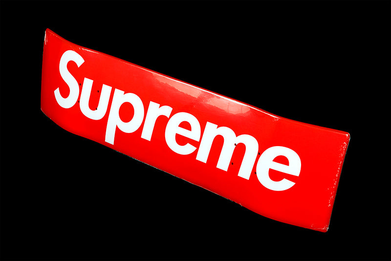 SUPREME UNCUT BOX LOGO SKATEBOARD DECK - PROJECT BLITZ