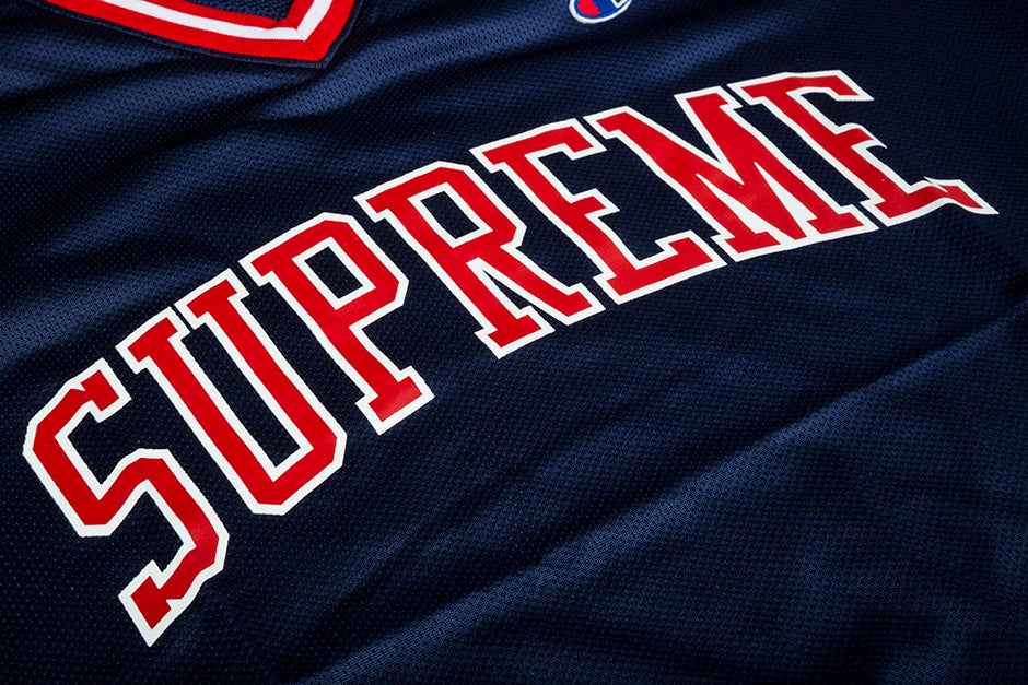 SUPREME BASKETBALL JERSEY