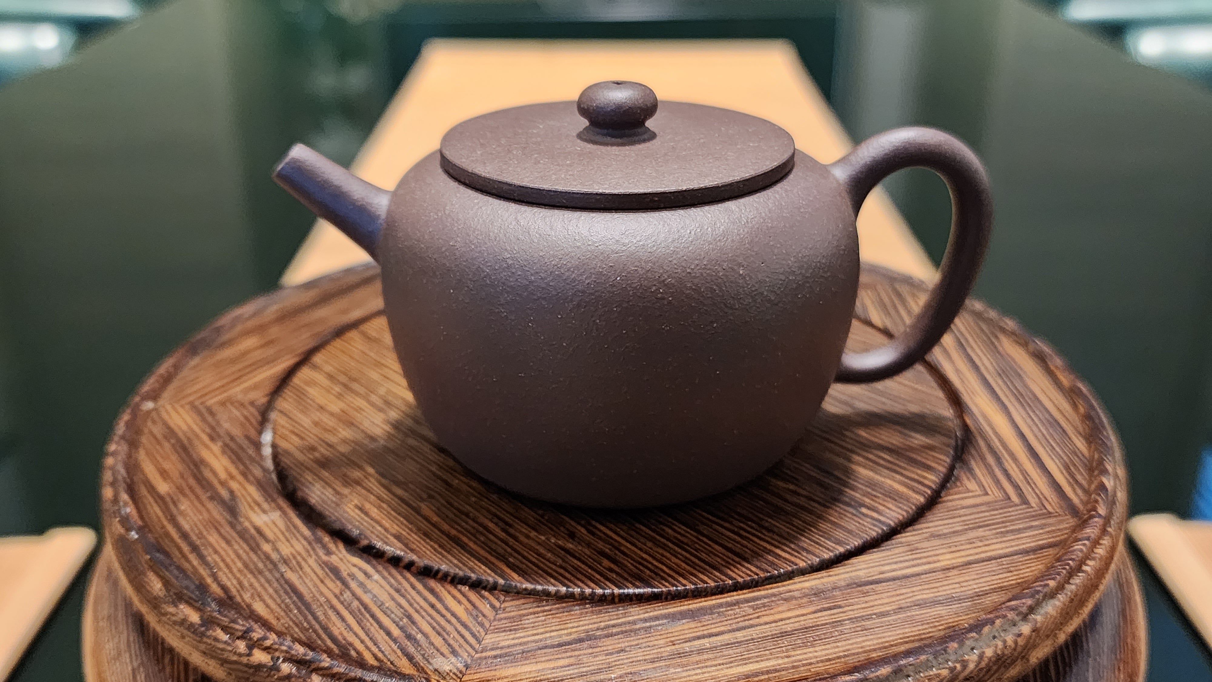 Ping Guo 苹果, 135ml, Gu Fa Lian Ni (Most Archaic Clay Forming) ~ Qing Hui Duan Ni *古法练泥~青灰段泥, L4 Assoc Master Du Cheng Yao 堵程尧。