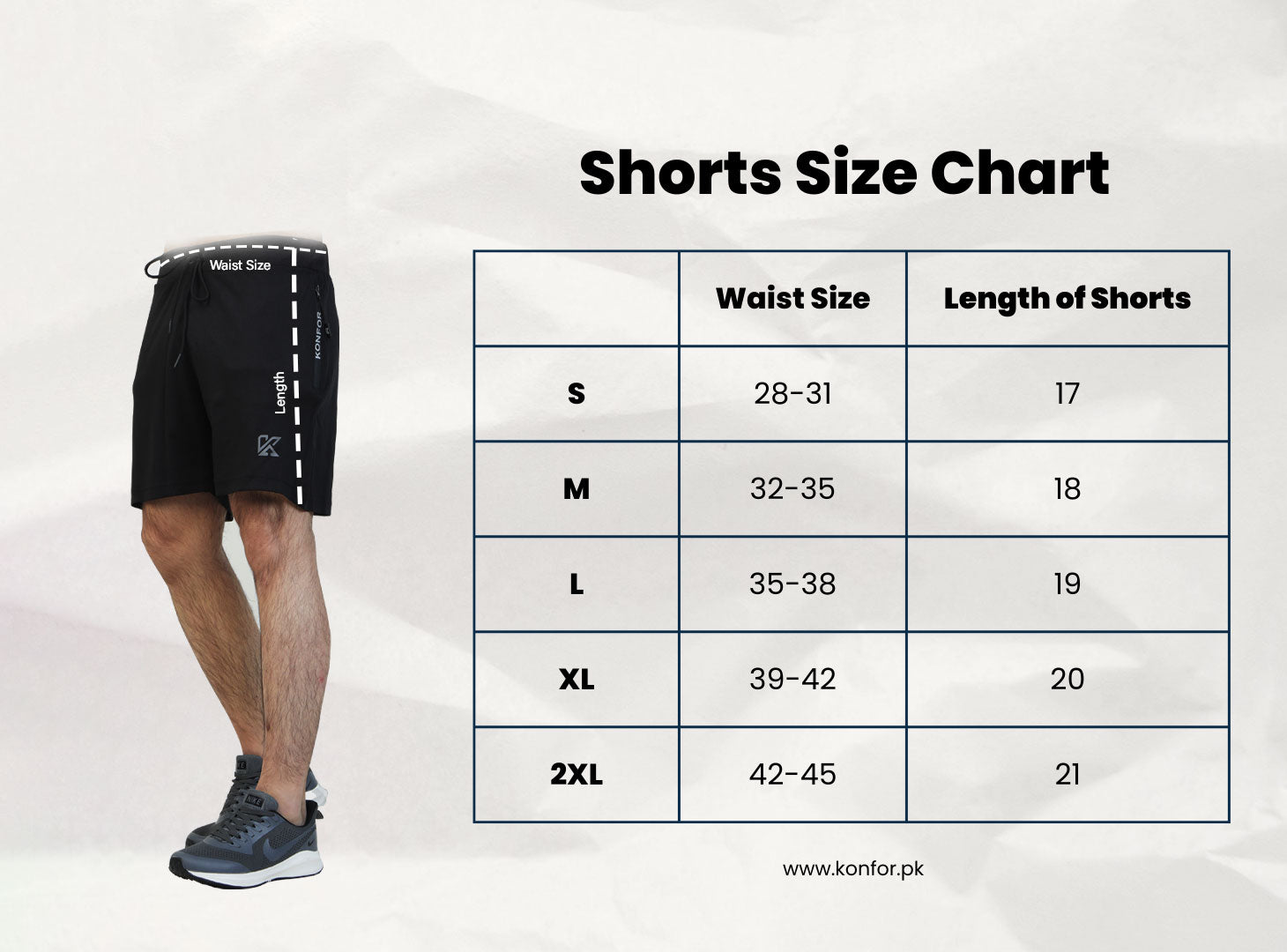 Size Guide Lines – Konfor