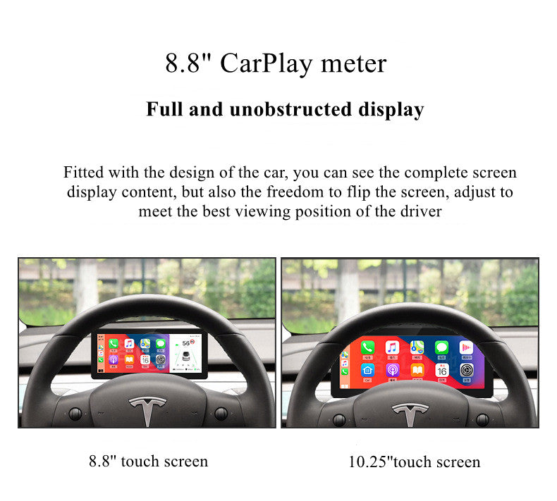 Écran tactile du tableau de bord de la console centrale du tableau de bord 8.8 '' pour Tesla modèle 3 / modèle Y