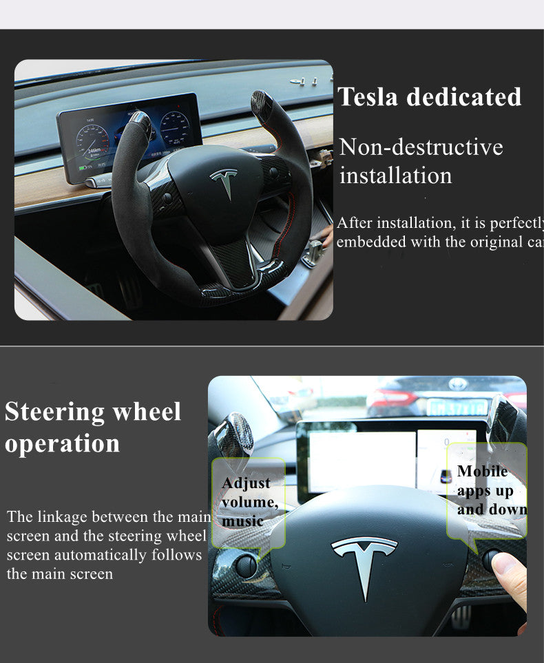 8,8‘‘ Instrumententafel Mittelkonsole Dashboard Touchscreen für Tesla Model 3/Model Y