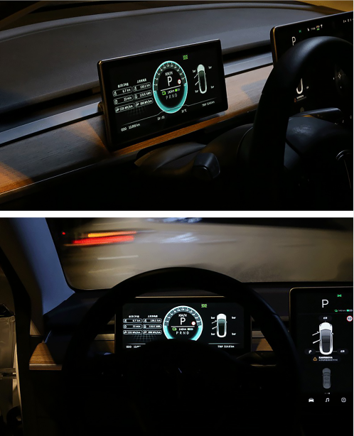 8,8-Zoll-Instrumententafel-Mittelkonsolen-Dashboard-Touchscreen für Tesla Model 3/Model Y