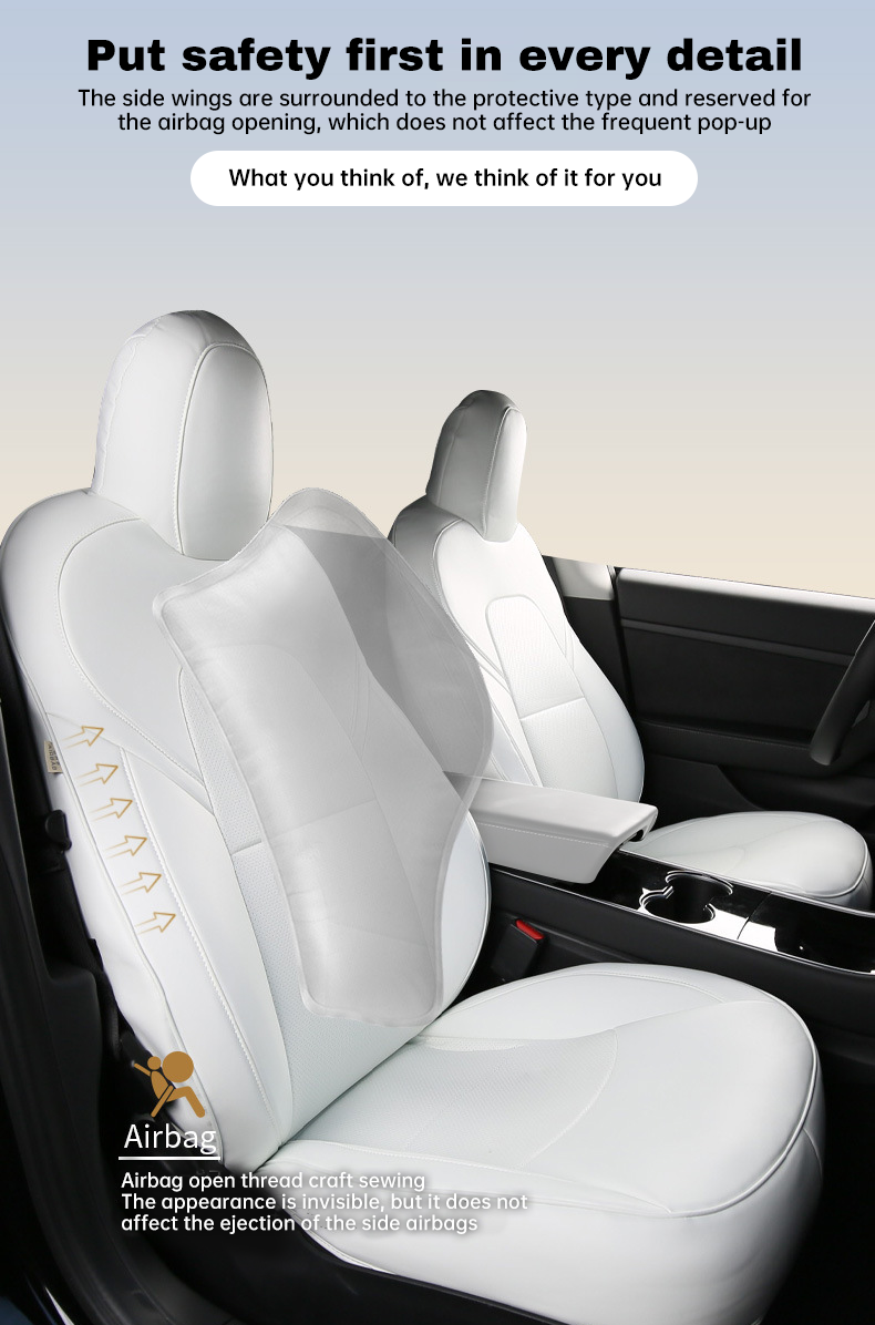 Coussin de siège de voiture pour tesla model 3 2018 – 2022 2023/Model Y,  housse de siège en coton, respirant et confortable, quatre saisons -  AliExpress