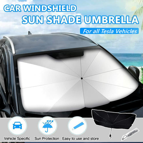 Tesla sunshade