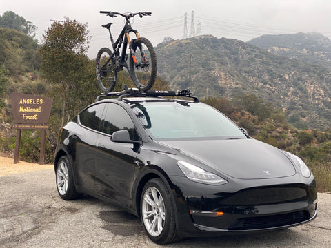 tesla model y bike rack